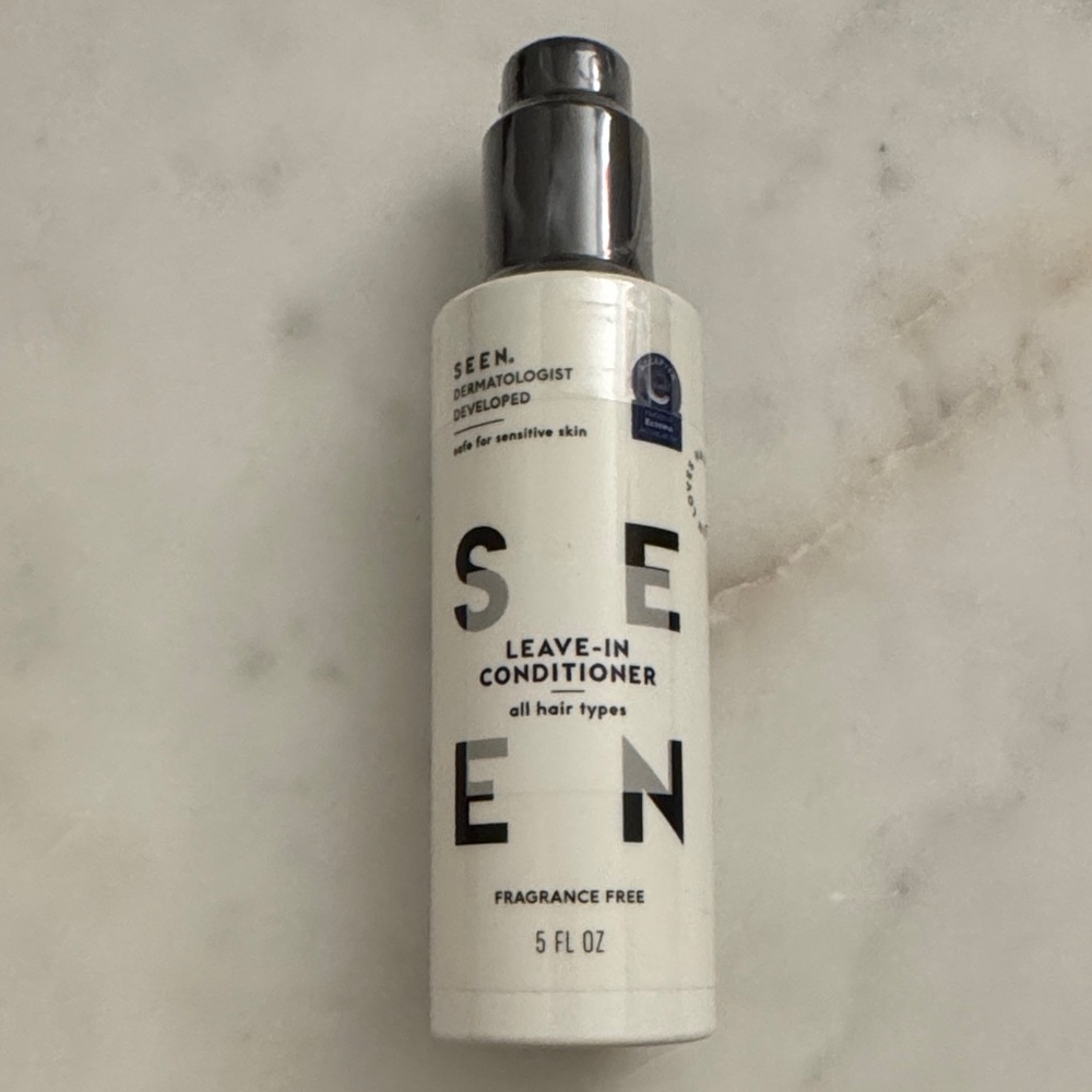 SEEN safe for sensitive skin Leave-In Conditioner fragrance free 5floz NWT